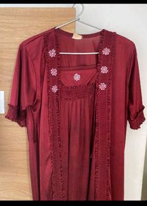 4 Piece Night Gown (Nighty) 1nighty Free