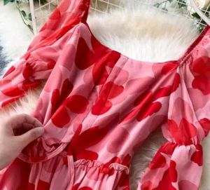 Floral Fit And Flare Dress
