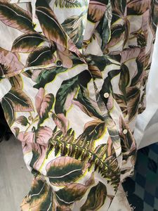 Floral Print Shirt From Mango