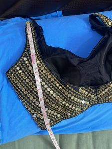 Black Embellished Blouse