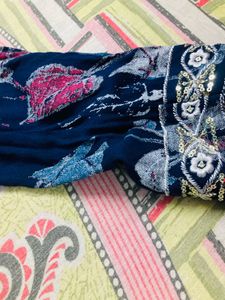 Floral Print Cotton Kurta