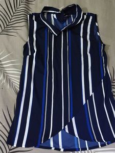 Striped Sleeveless Top