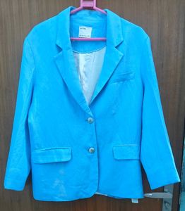 BERSHKA Blue Blazer
