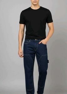 Dark Wash Denim Jeans 100% guarantee new product