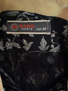 Men Black Floral Shirt