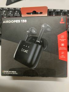 Boat Airdopes 138 13mm Drivers 650mah Battery