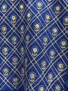 Blue Embroidered Kurta