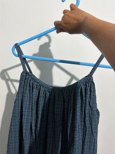 Blue Plaid Sundress