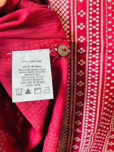 Beautiful Red Kurta From Rangmanch For Sale