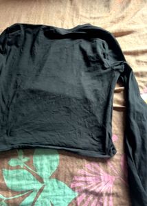 H&amp;M Black Long Sleeve Top