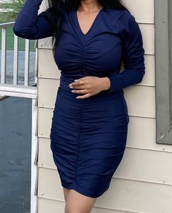 Blue Bodycon Dress