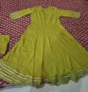 Green Kurta Set