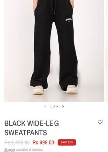 Black Casual Trousers