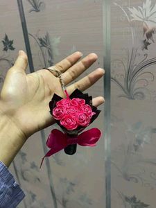 homemade bouquet keychain as per ur requirement
