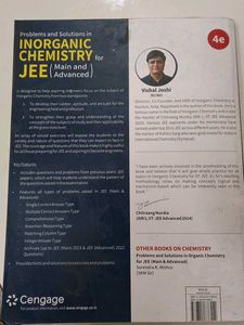Inorganic Chemistry for JEE by Cengage