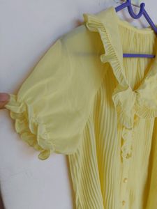 Lemon Yellow 🟡 Top For Women