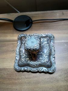 Vintage candle stand with bows