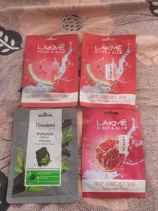 Face Sheet Masks( 1 free gift 🎁 )
