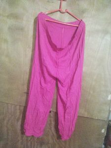 Dark Pink Harem Pant/Palazzo