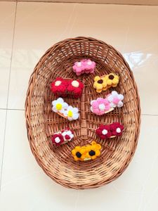 Crochet Claw Clips