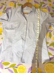 Beautiful Blue Button-Down Shirt