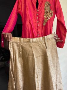Elegant Pink indo western