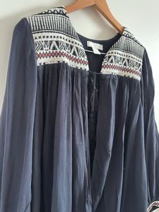 Embroidered Bohemian Shrug