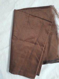 Brown Silk Fabric