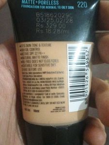 Maybelline Fit Me Foundation