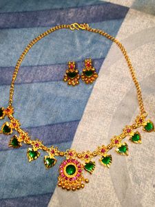 Palakka Traditional Necklace Set