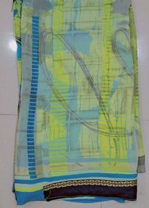 Elegant Striped Saree