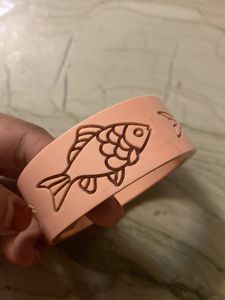 Unique Type Of Bangle/ Bracelet Which Has Fish On It