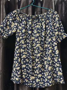 Floral Off-Shoulder Top