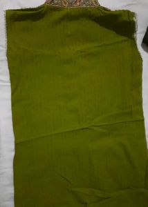 Olive Short Kurti 🌻