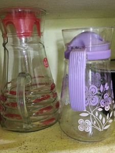 2 GLASS JUG