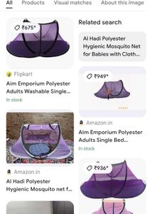 Washable Travelling Polyester Mosquito Net