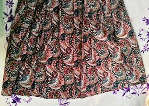 Paisley Print Sleeveless Maxi Dress