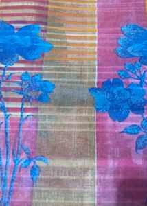 Floral Print Saree