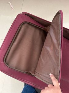 Maroon Travel Bag/ Suitcase(30kgs)