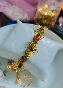 Floral Charm Bracelet