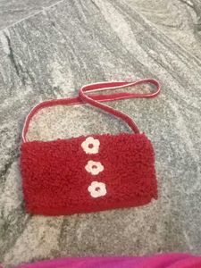 Cute Hand Knitted Sling Bag