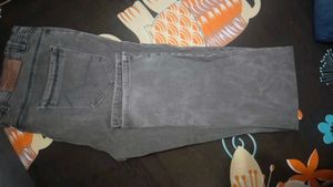 Stylish Gray Denim Jeans
