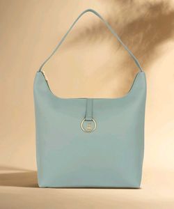 New Baggit Women Blue Hobo Handbag