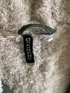 H&amp;M Olive Green Hooded Parka Jacket