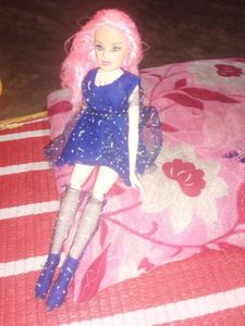 Blue Dress Doll