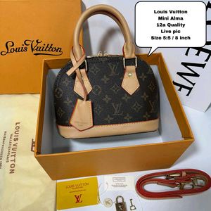 LOUIS VUITTON ALMA MINI SLING WD LOCK-&amp; KEY