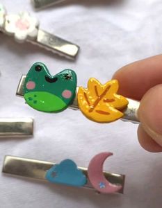 Cute Kawaii Hair Clips - Handmade!