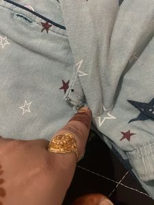Night Suit Set With Star Pattern