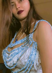 Handcrafted Beaded Jacket Top