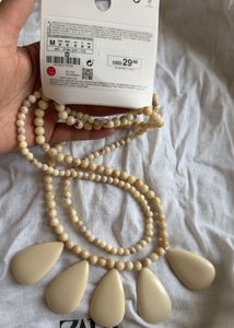Limited Edition Zara Huge Beaded Necklace